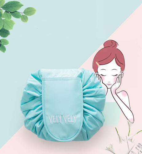 Lazy Make Up Portable Travel Drawstring Bulk Storage Cosmetics Dual Magic Bags
