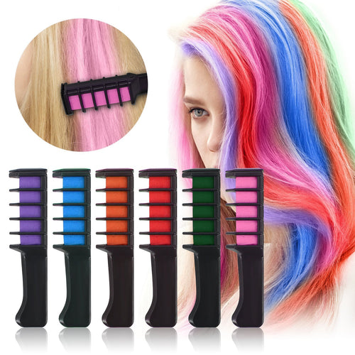 New Multicolor Hair Product For Girls Comb With Temporary Hair Dye Color Mascara